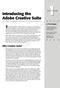 Introducing the Adobe Creative Suite