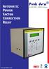 Automatic Power Factor Correction Relay