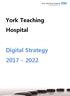 York Teaching Hospital. Digital Strategy