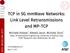 TCP in 5G mmwave Networks: Link Level Retransmissions. and MP-TCP