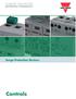 CARLO GAVAZZI Automation Components. Surge Protection Devices