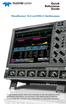 Quick Reference Guide WaveRunner Xi-A and MXi-A Oscilloscopes