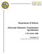 Electronic Biometric Transmission Specification