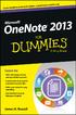 OneNote by James H. Russell