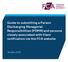 Guide to submitting a Person Discharging Managerial Responsibilities (PDMR) and persons closely associated with them notification via the FCA website