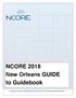 NCORE 2018 New Orleans GUIDE to Guidebook. 31st ANNUAL NATIONAL CONFERENCE ON RACE AND ETHNICITY IN AMERICAN HIGHER EDUCATION 1