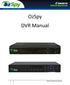 OzSpy DVR Manual. OzSpy AHD DVR User Manual