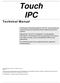 Touch IPC. Technical Manual