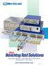 Benchtop Test Solutions