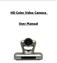 HD Color Video Camera. User Manual