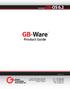 GB-Ware. Product Guide. Powered by: Tel: Fax Web: