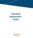 ClearPass Deployment Guide