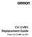 CV/CVM1 Replacement Guide. From CV/CVM1 to CS1