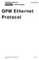 QPM Ethernet Protocol
