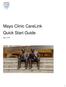 Mayo Clinic CareLink Quick Start Guide. May 5, 2018