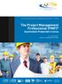 The Project Management Professional (PMP) Examination Preparatory Course