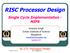 RISC Processor Design