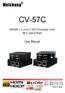 MeichengR CV-57C. HDMI 1.3 over CAT5 Extender with IR Control Path. User Manual