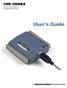 USB-1024HLS USB-based Digital I/O Module User's Guide