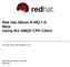 Red Hat JBoss A-MQ 7.0- Beta Using the AMQP CPP Client