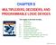 CHAPTER 9 MULTIPLEXERS, DECODERS, AND PROGRAMMABLE LOGIC DEVICES