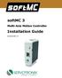 softmc 3 Installation Guide Multi-Axis Motion Controller Document Rev. 3.3