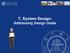 7. System Design: Addressing Design Goals