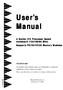 User s Manual. mainboard (133/100/66 MHz) TRADEMARK