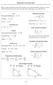 Mathematics II Formula Sheet