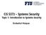 CIS 5373 Systems Security