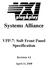 Systems Alliance. VPP-7: Soft Front Panel Specification. Revision 4.2