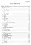 Table of Contents. Chapter Description Page. 1. PLC Fundamentals Ladder Logic