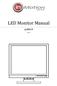 LED Monitor Manual. inm419. Ver.2