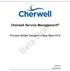 Cherwell Service Management. Beta Draft. Process Model Designer mapp Beta V0.9. Version 0.9