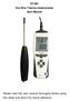 ET-961 Hot Wire Thermo-Anemometer User Manual