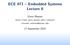 ECE 471 Embedded Systems Lecture 6