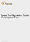 Speed Configuration Guide. for configuring XML Feeds Plugin