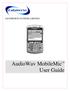 DATAWORXS SYSTEMS LIMITED. AudioWav MobileMic User Guide