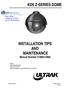 INSTALLATION TIPS AND MAINTENANCE Manual Number
