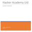 Hacker Academy Ltd COURSES CATALOGUE. Hacker Academy Ltd. LONDON UK