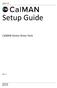 Setup Guide. CalMAN Device Driver Pack. Rev. 1.1