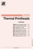 Modules Thermal Printheads