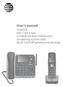 User s manual. TL86109 DECT line corded/cordless telephone/ answering system with BLUETOOTH wireless technology