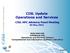 CISL Update Operations and Services