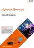 Network Services. Elite IT Experts. About Us. ieofit.com/service