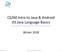 CS260 Intro to Java & Android 03.Java Language Basics
