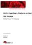 RHEL OpenStack Platform on Red Hat Storage