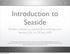 Introduction to Seaside