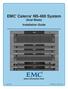 EMC Celerra NS-480 System (Dual Blade) Installation Guide
