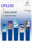 CPS120. Data Sheet. Digital Barometer. Consensic, Inc. Preliminary r0.3 June 2011